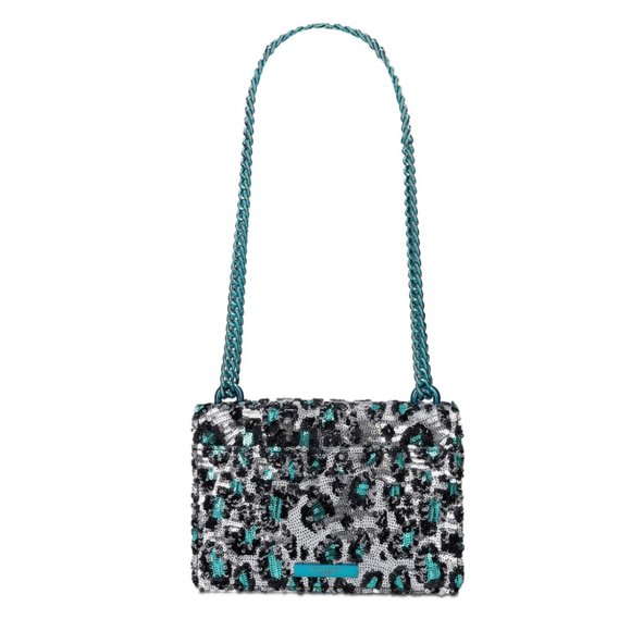 NWT Kurt Geiger London Small Shoreditch Sequin Crossbody Bag - Picture 2 of 5